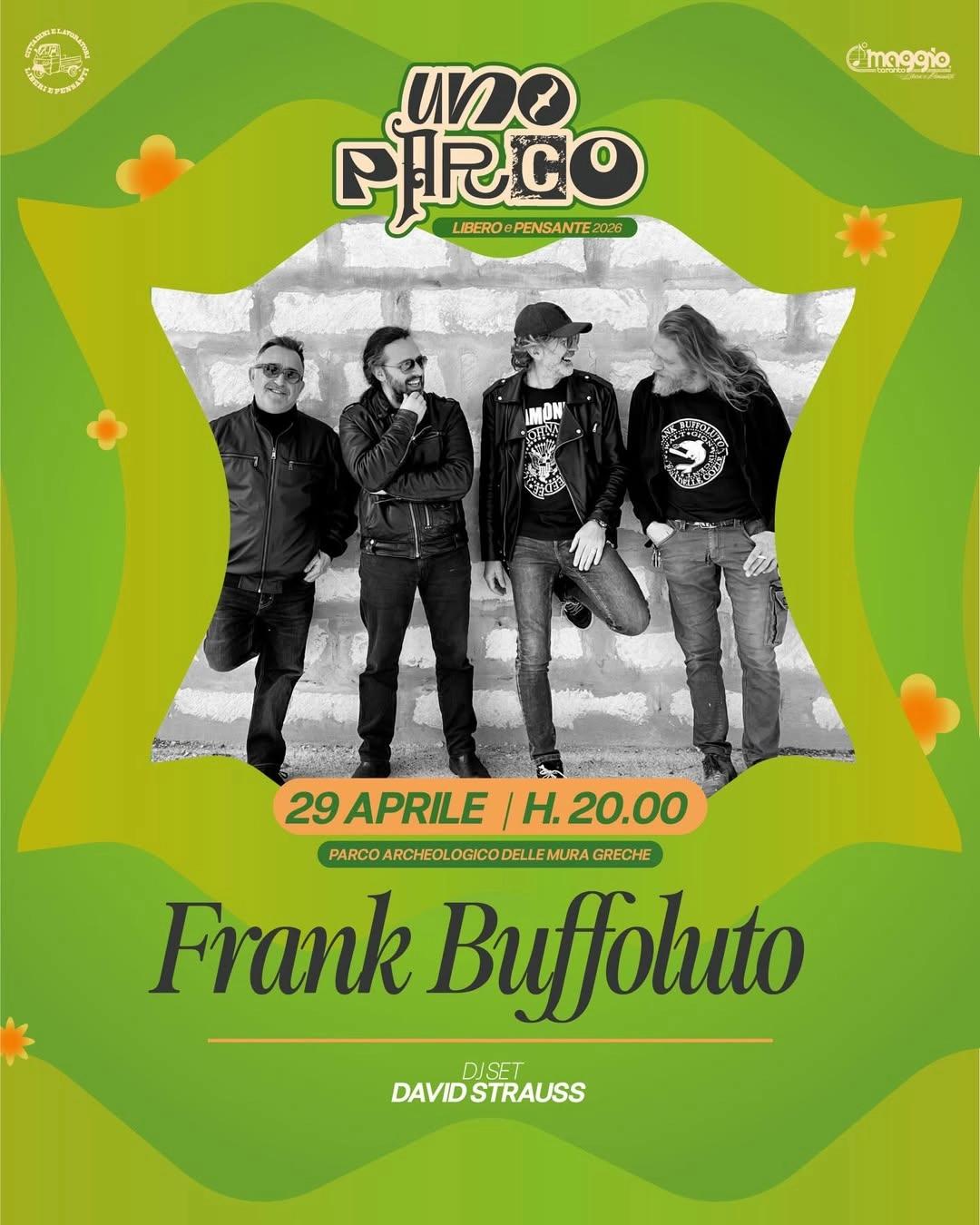 Frank Buffoluto - UNO PARCO 2026