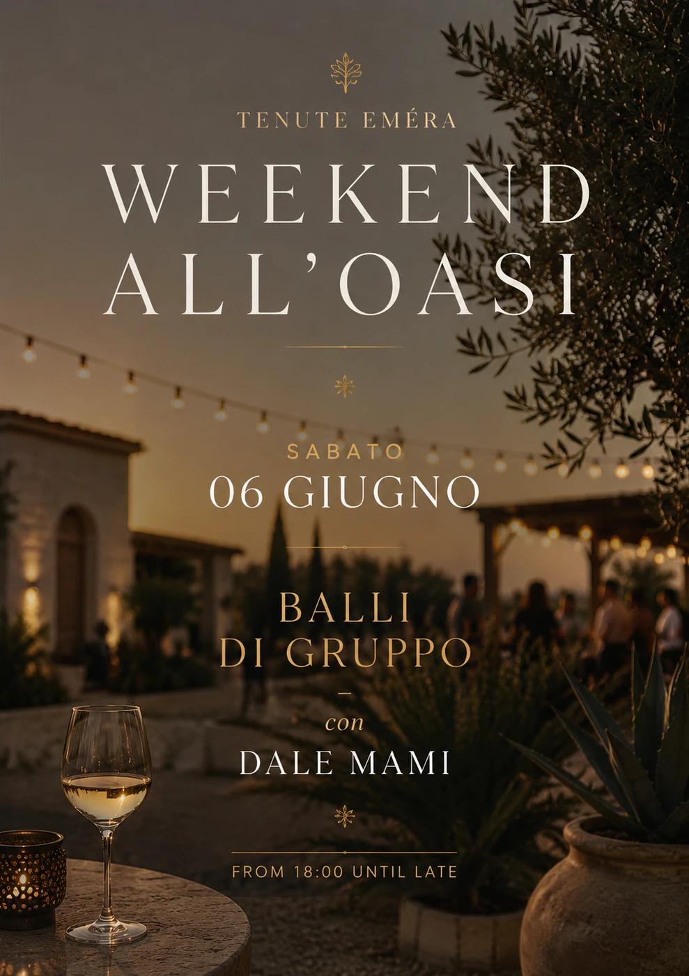 WEEKEND ALL’OASI - Balli di gruppo Lux Eventi