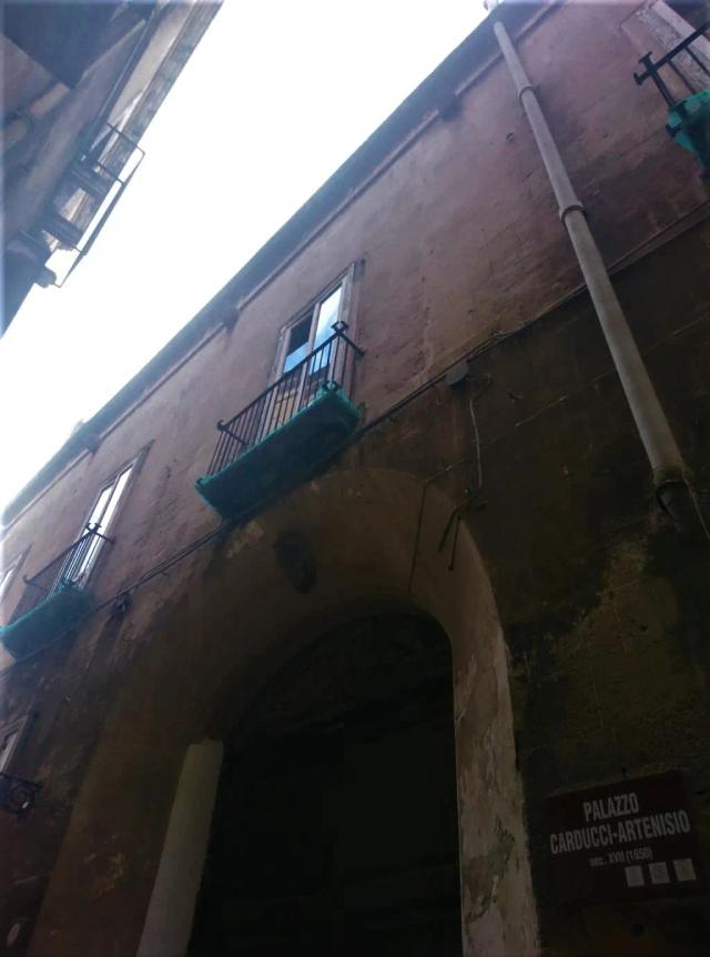 Palazzo Carducci Artenisio, in Città Vecchia a Taranto