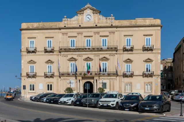 Il Palazzo di Città di Taranto, sede del Comune