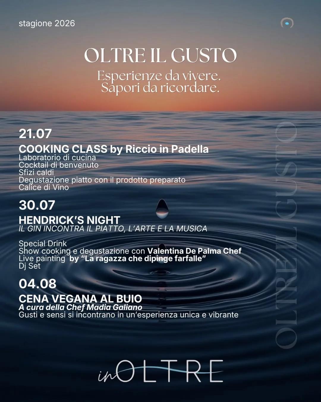 OLTRE il Gusto · Cena Vegana al Buio