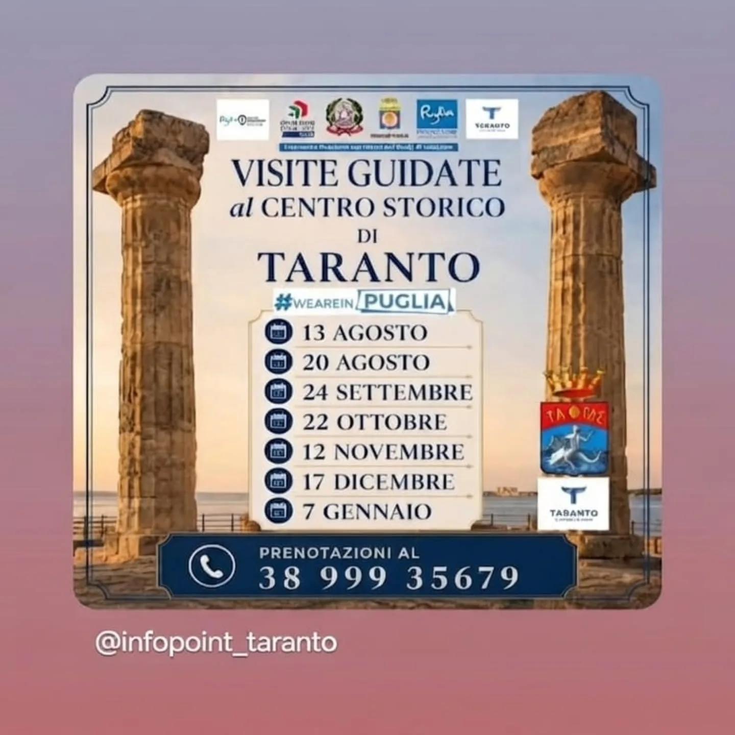 Visita guidata al centro storico di Taranto (7 gennaio)