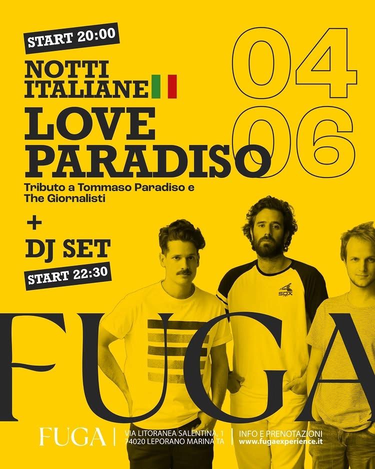 Notti italiane: Love Paradiso