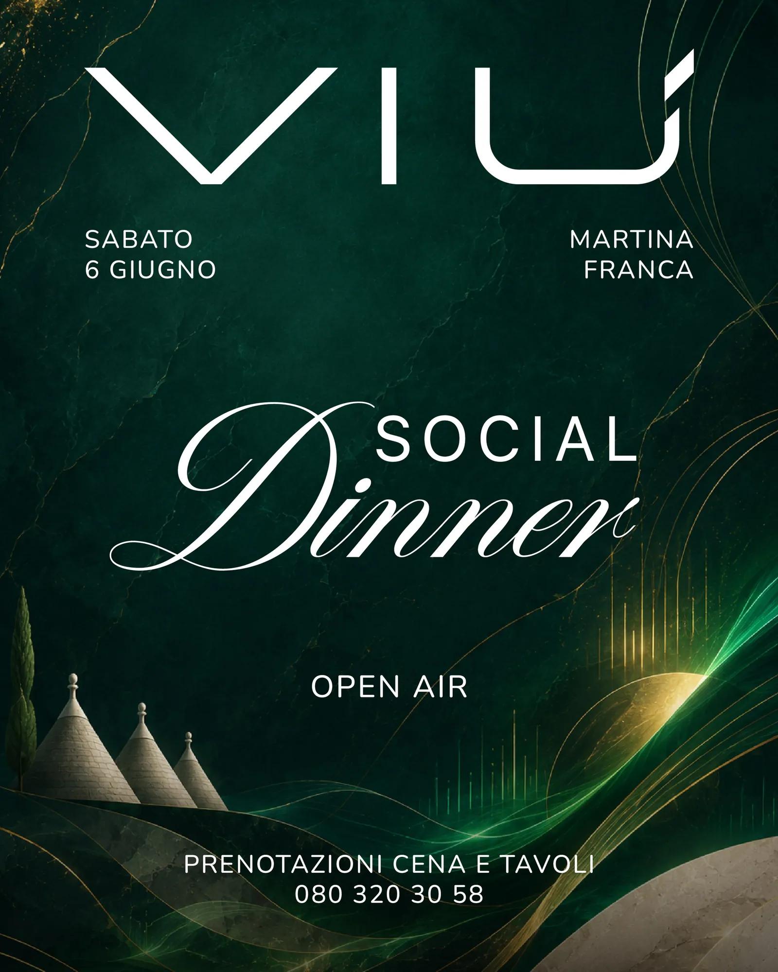 Social Dinner – Viù