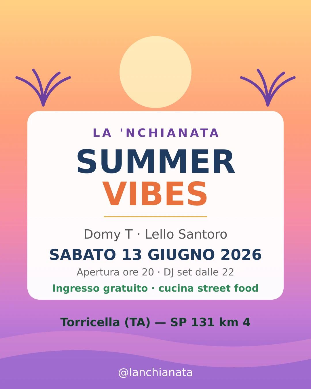 Summer Vibes · Domy T + Lello Santoro