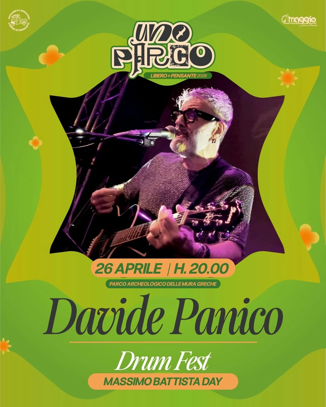 Davide Panico – Drum Fest / Massimo Battista Day - UNO PARCO 2026