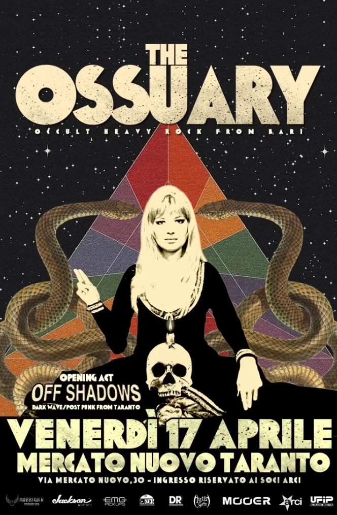 The Ossuary live al Mercato Nuovo di Taranto con opening Off Shadows