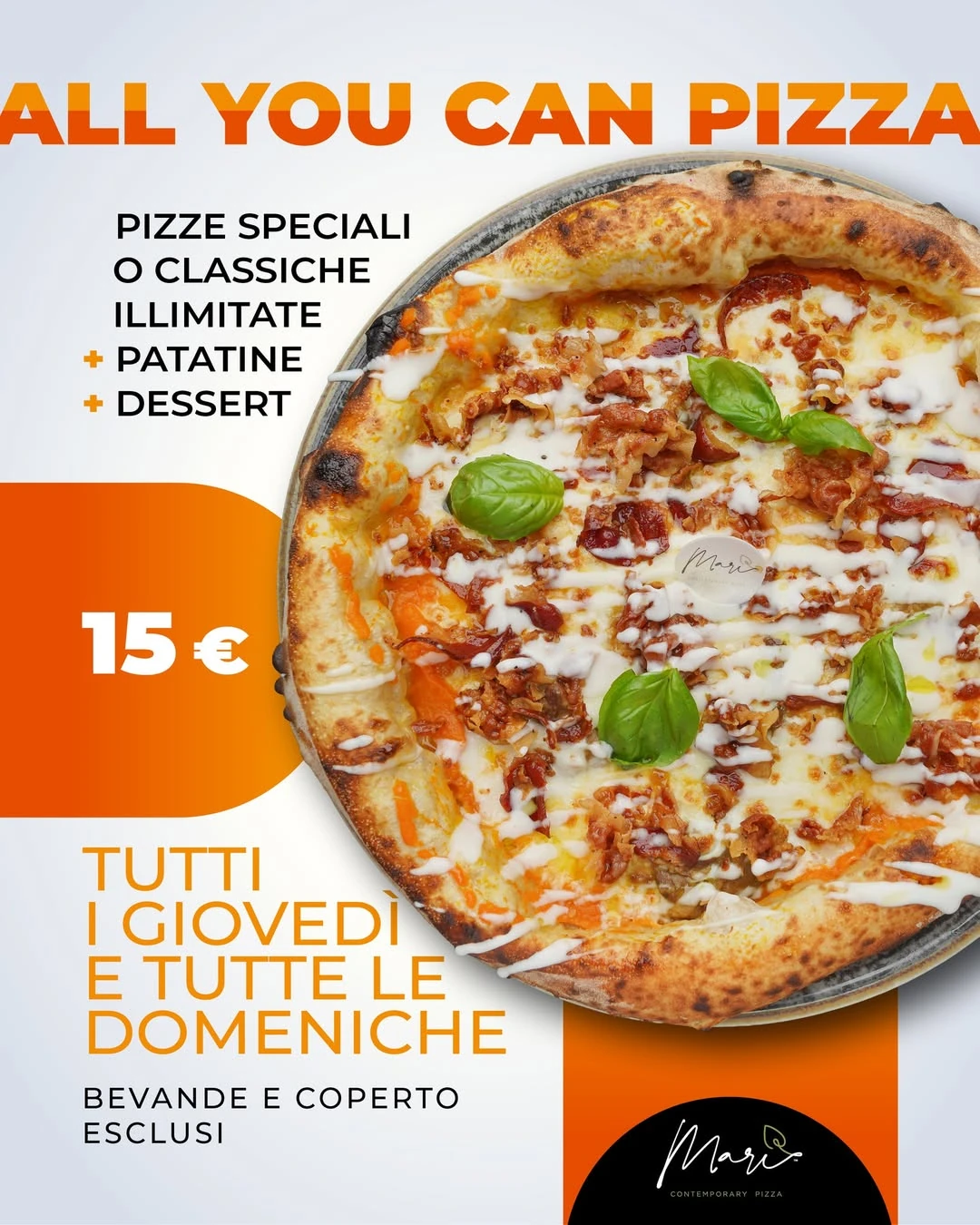 🍕 Il nostro ALL YOU CAN PIZZA è unico e inimitabile per tante ragioni, ma ne elenchiamo giusto .jpg