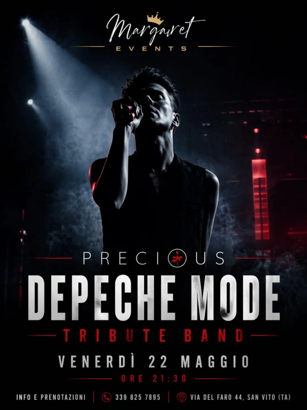 𝗣𝗿𝗲𝗰𝗶𝗼𝘂𝘀 - tribute band Depeche Mode.