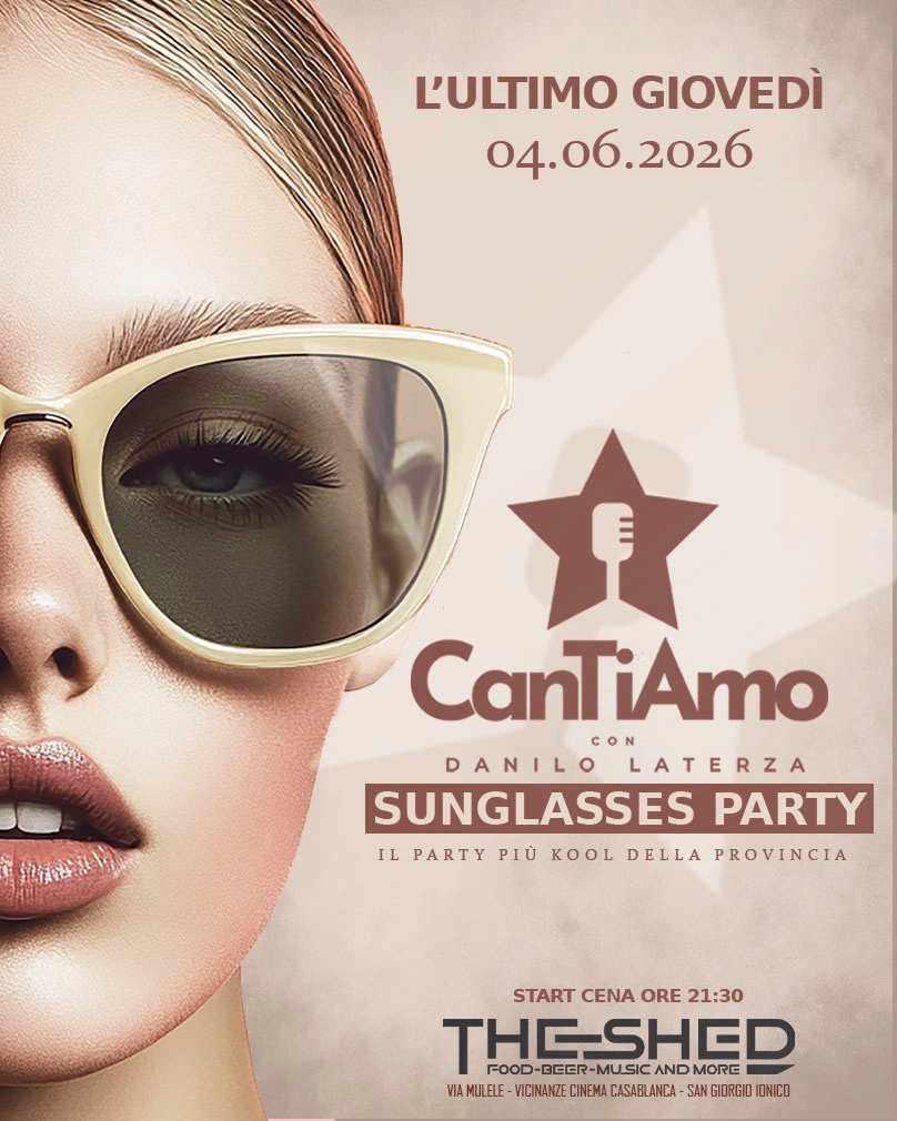 Sunglasses Party - Karaoke