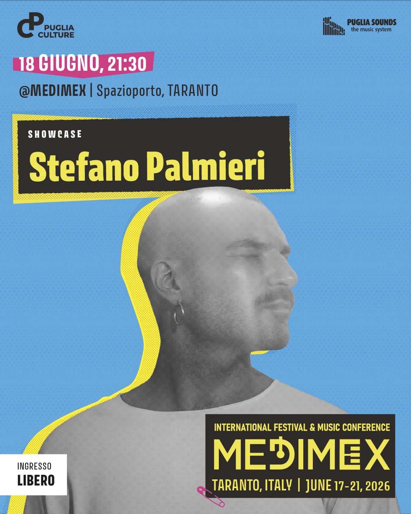 Stefano Palmieri presenta ACCIAIO – Medimex