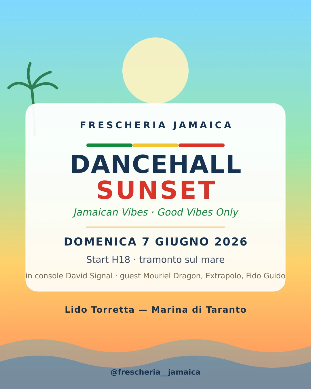 Dancehall Sunset - Frescheria Jamaica