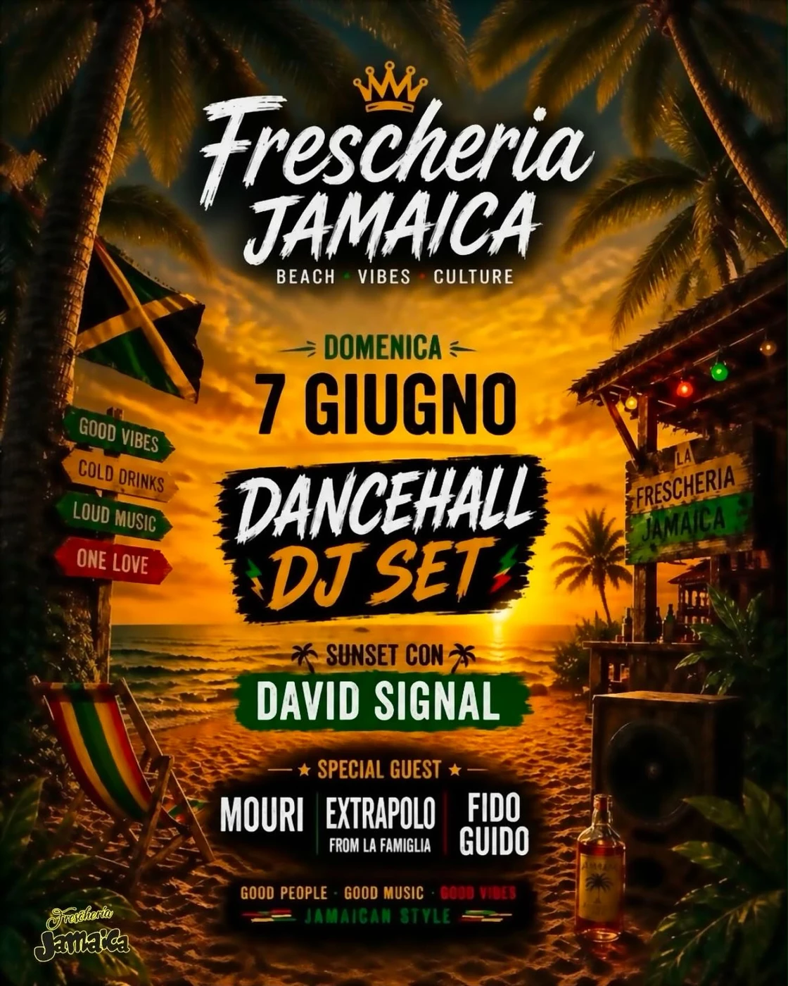Dancehall Sunset — Frescheria Jamaica