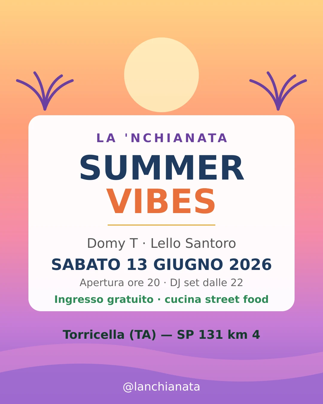 Summer Vibes · Domy T + Lello Santoro