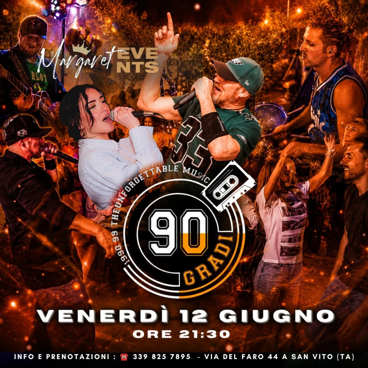90 Gradi Band · Dinner Show al Margaret, San Vito